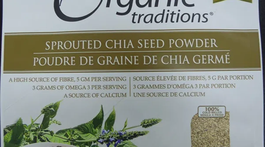 Various Products Containing Sprouted Chia Seeds Recalled