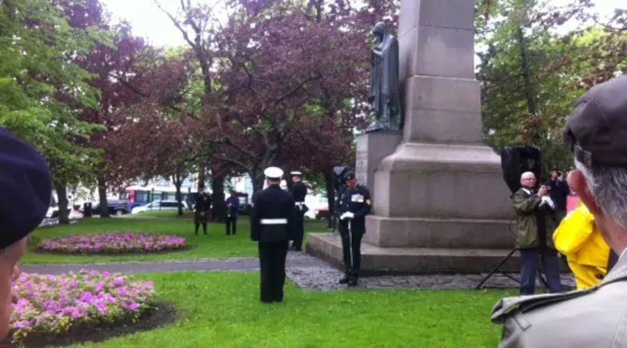 Re-Dedication Of Cenotaph To Afghanistan War Vets
