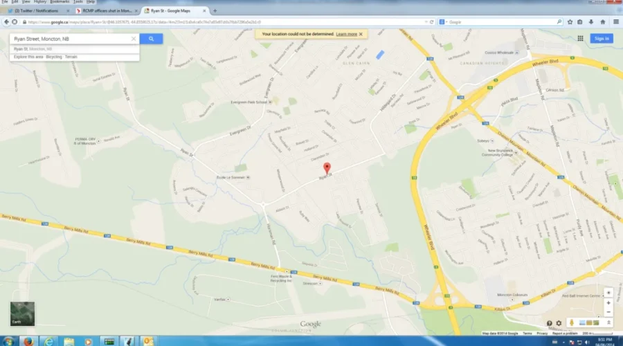 BREAKING NEWS: Moncton Shooter Thought To Be In Woods Near Pinehurst