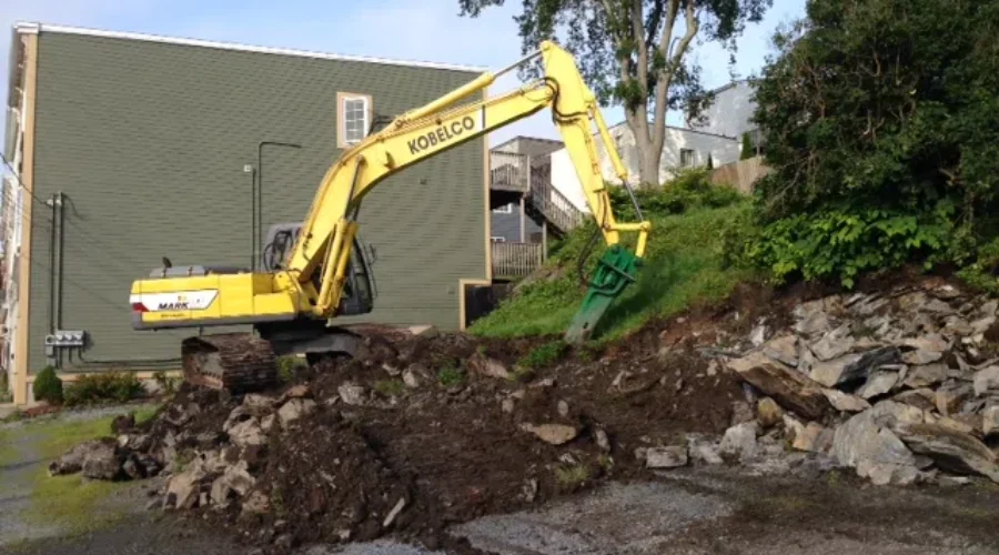 Excavation Work On Prince Edward Street