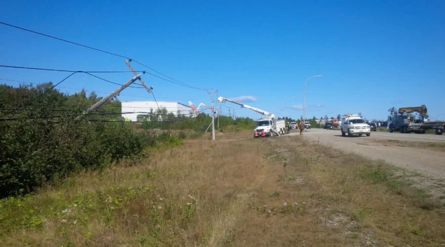 Power Out Til 7 In Lorneville After Crash