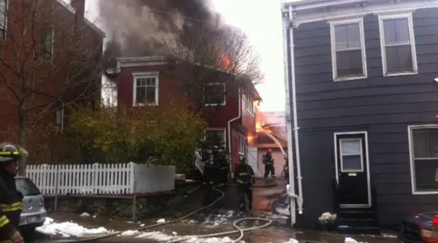 BREAKING NEWS: Fire and Smoke at 124 Duke Street