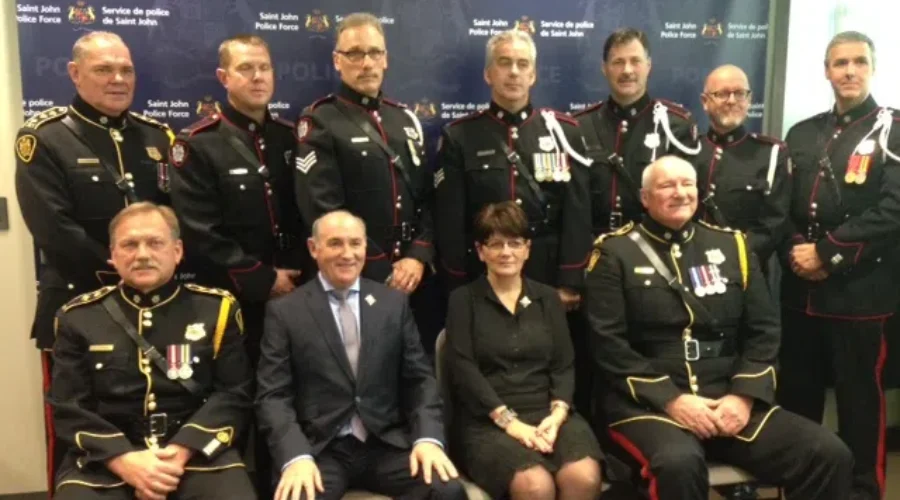 VIDEO: City Officers Serving 20-30 Years Receive Honours At Peel Plaza Ceremony