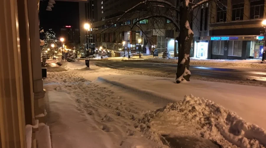 First Snowfall Of Season For Saint John Brings About 4cm Of Snow