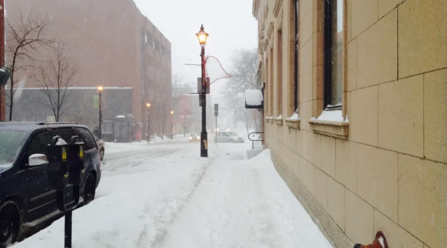Storm Blankets Southern New Brunswick In Snow