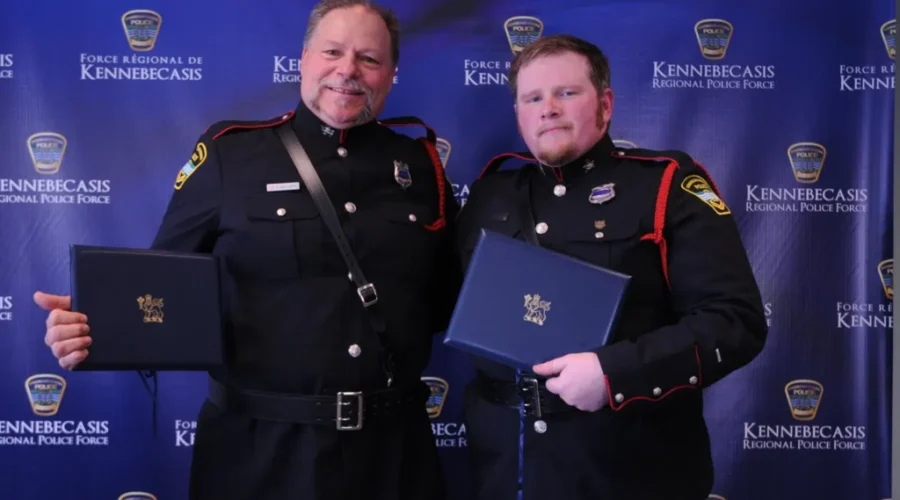 Two Police Officers Honoured