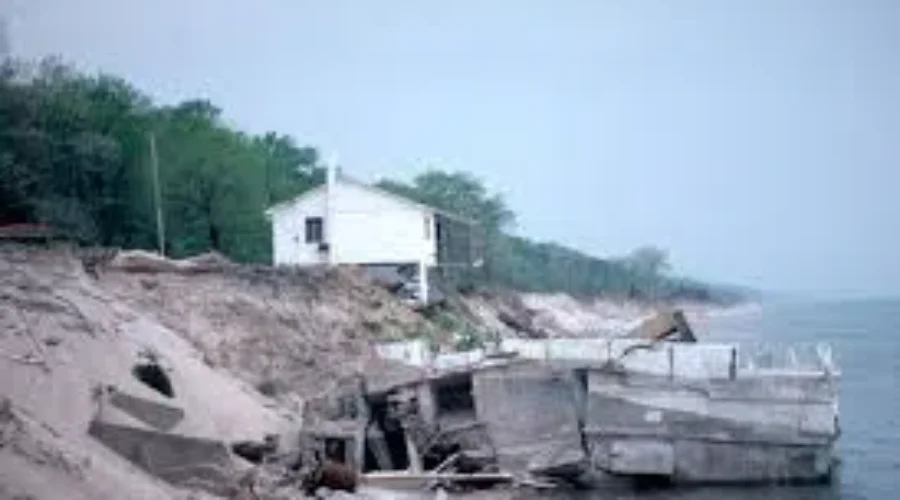 Warning About Building Along Shoreline