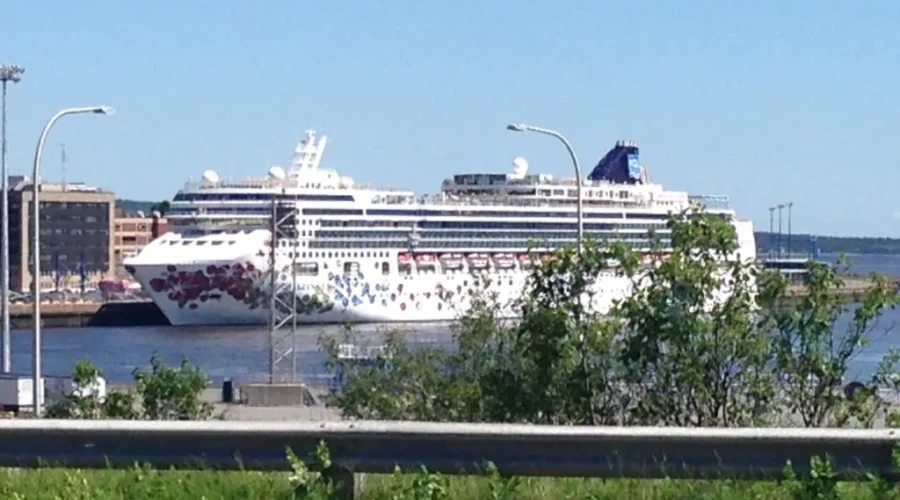 The Port City Is Bigger Today Thanks To A Cruise Ship