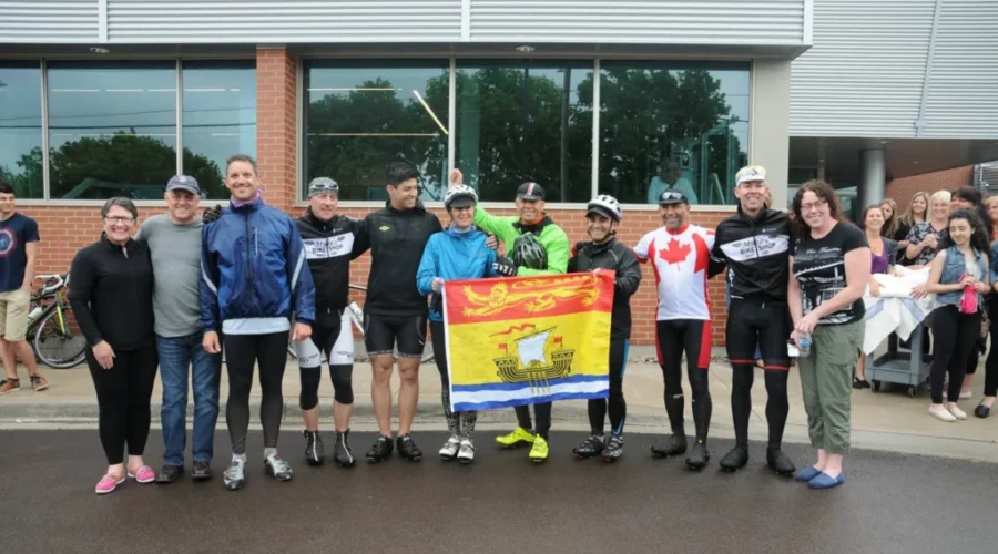 NB Doctors Cycling Against Cancer Raises $35,000