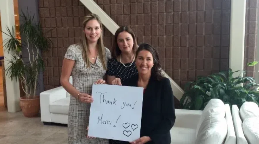 The Widows Of The Three Fallen Officers Say Thanks
