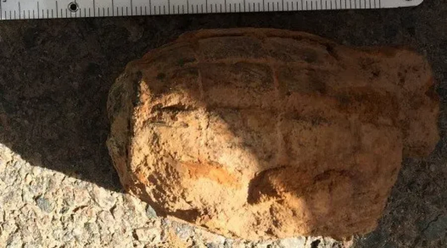 Hand Grenade Discovered In PEI Yard