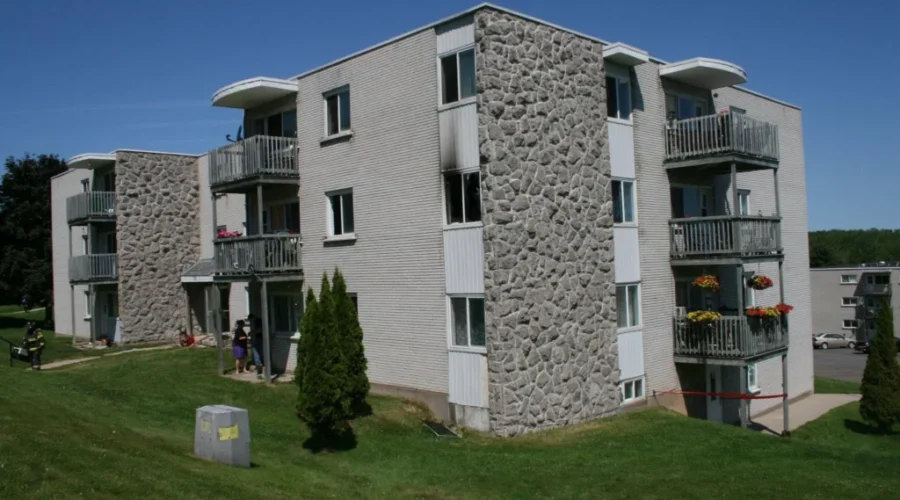 Crews Fight Fire At 24-Unit Apartment Building In Oromocto