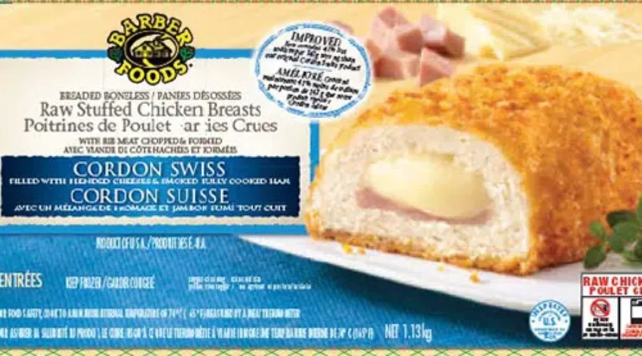 Recall Of Stuffed Chicken Breasts