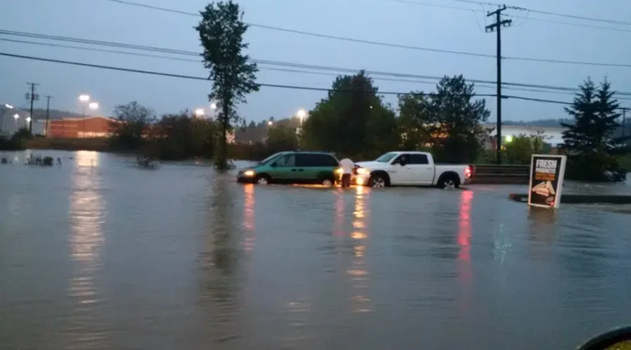 St. Stephen Clean-Up Underway After Another Flood