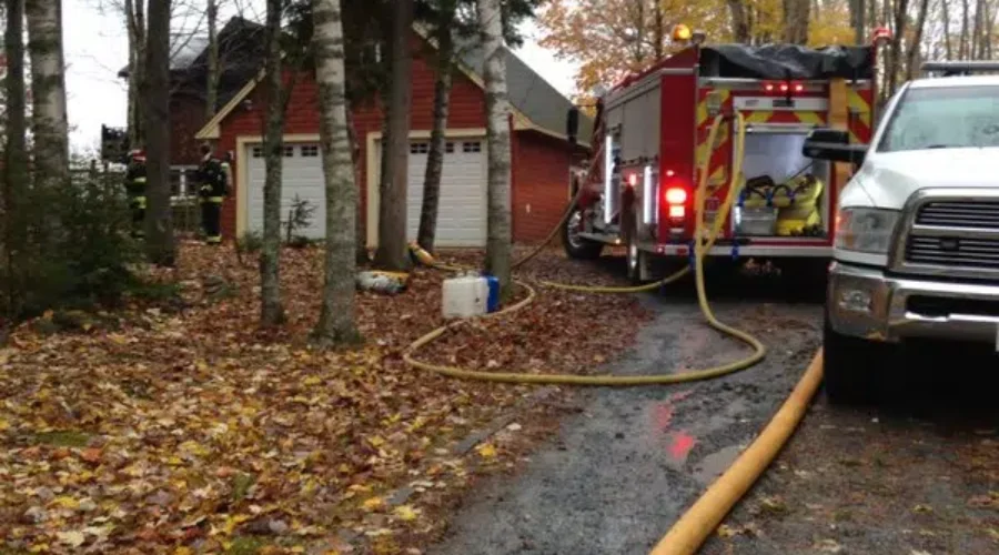 VIDEO: Fire Destroys Darlings Island Home