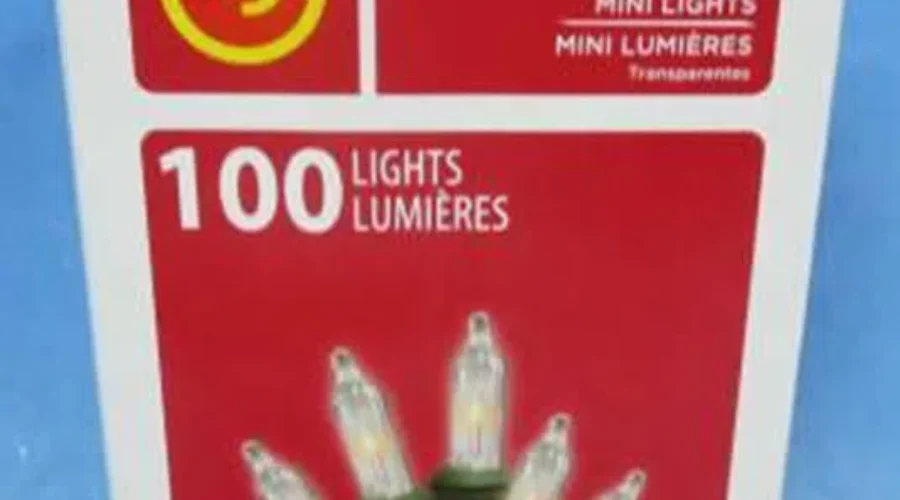 Walmart Issues Seasonal Lights Recall