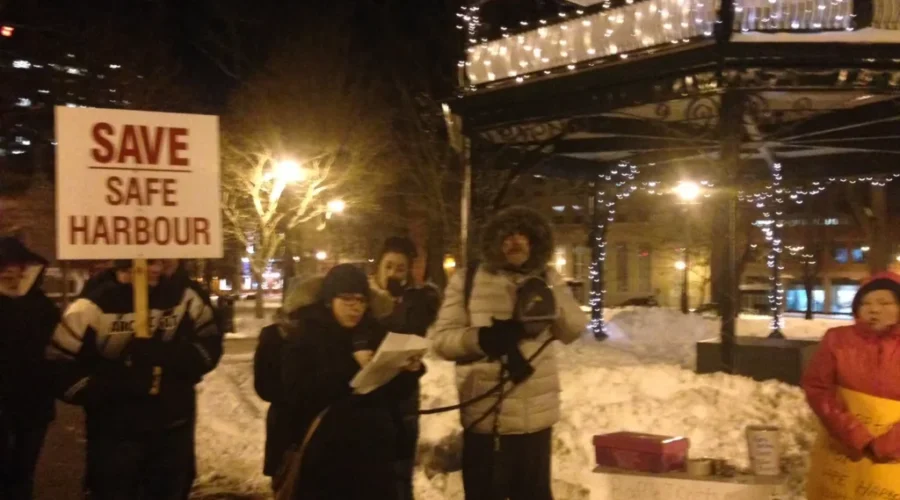 VIDEO: Politicians and Others Support Safe Harbour at King Square Rally
