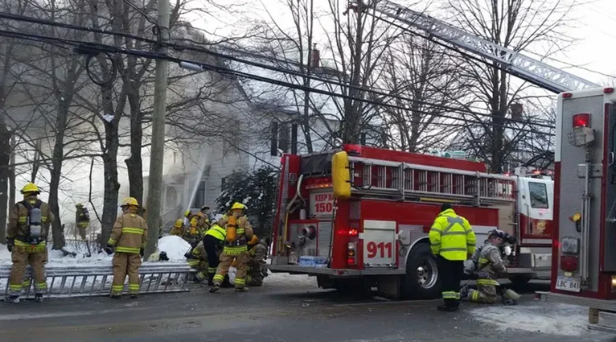 Sussex Fire Destroys Home
