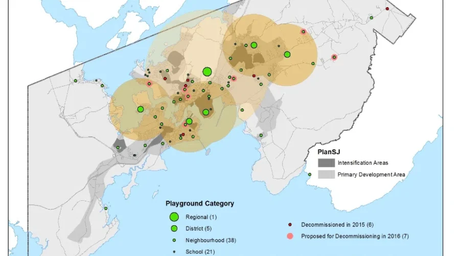 Seven Playgrounds In Saint John Proposed For Decommissioning This Year
