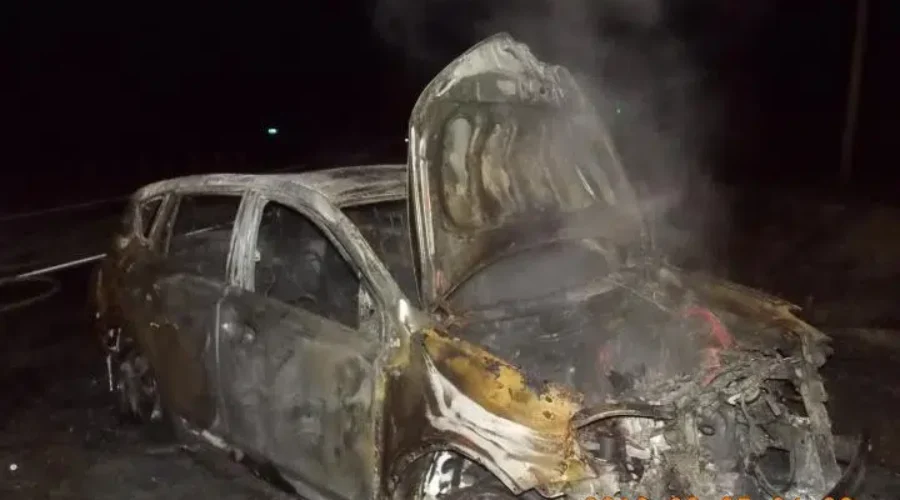 Burned Out SUV Found In Chamcook
