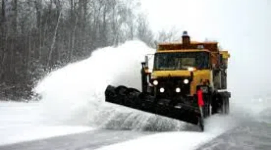Driving Conditions Are Poor After Freezing Rain And Snow