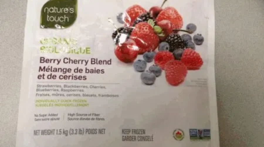 Nature’s Touch Organic Berry Cherry Blend Recalled Over Hepatitis A Contamination