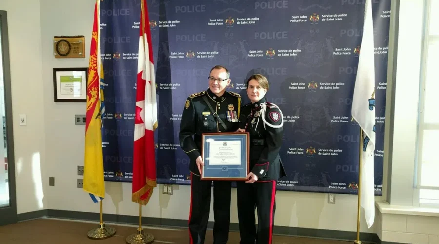 Cst Tanya Lawlor Of SJPF Receives Chief’s Commendation