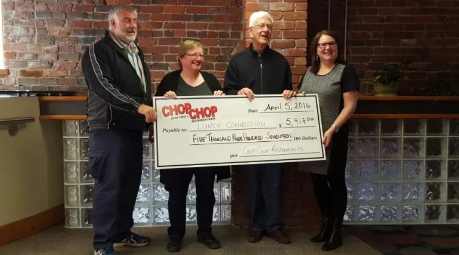 Nearly $6000 From Chop Chop Will Feed Local Students