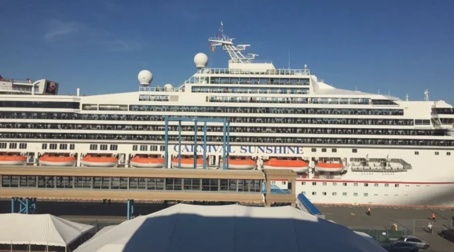 The Carnival Sunshine Makes Its First Visit To Saint John