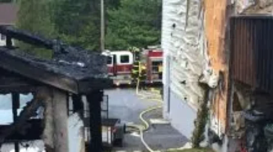 Fire Destroys Shed And Damages Home