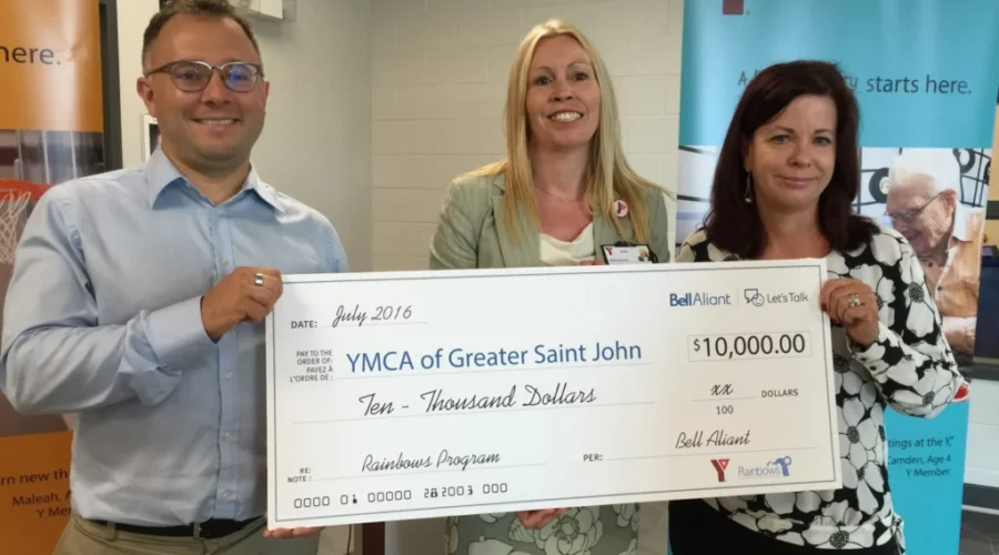 $10K from the Y Keeps The Rainbows Program Going