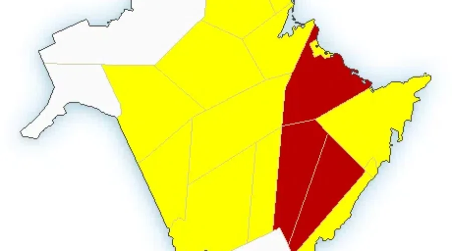 UPDATED: Much Of New Brunswick Under Severe Thunderstorm Watch