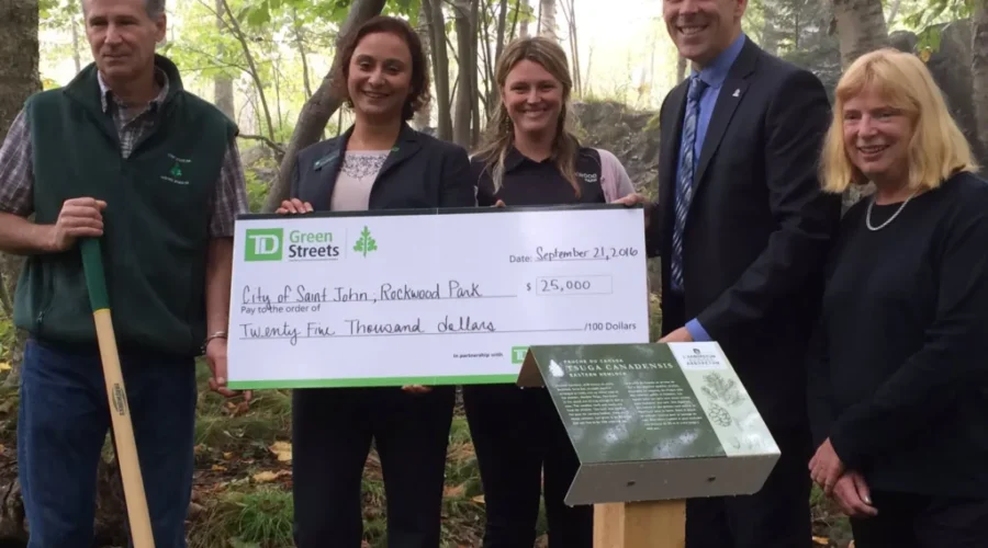 Saint John Receives $25,000 For Rockwood Park Arboretum