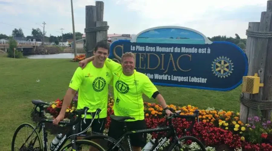 Father and Son Will Cycle 262 KM To Raise Money For Cycling For CARE