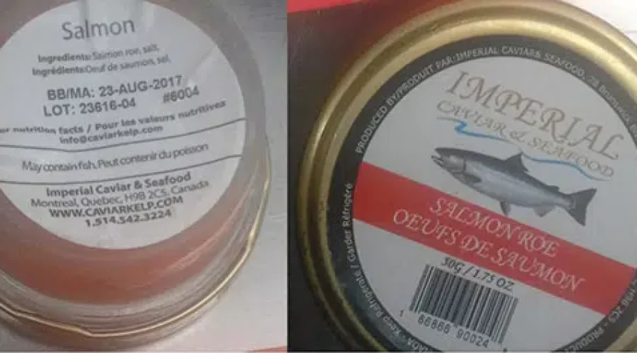 Salmon Roe Recalled Over Botulism Concern