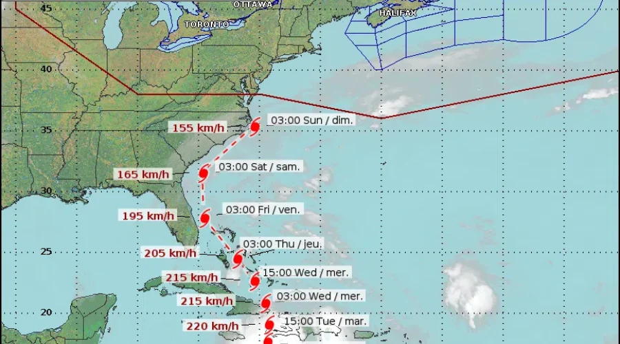Hurricane Matthew Over Haiti – Still Possible To Hit Maritimes Over Thanksgiving