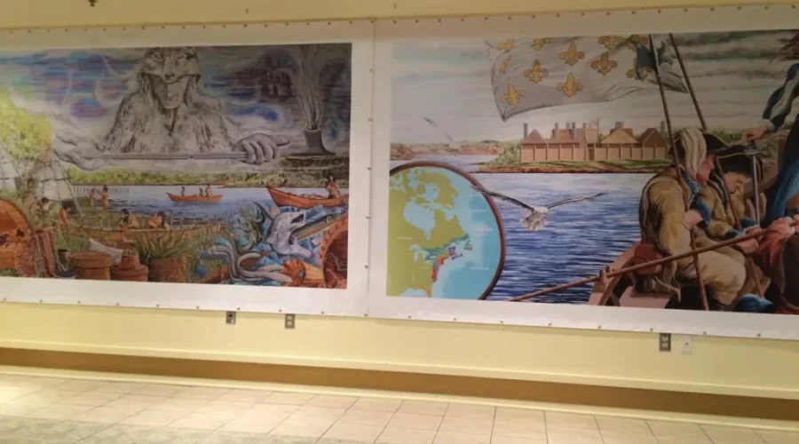 Two Murals Unveiled For Fort La Tour Historic Site