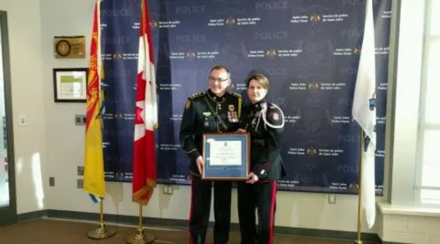 Saint John Police Constable Named Officer Of The Year