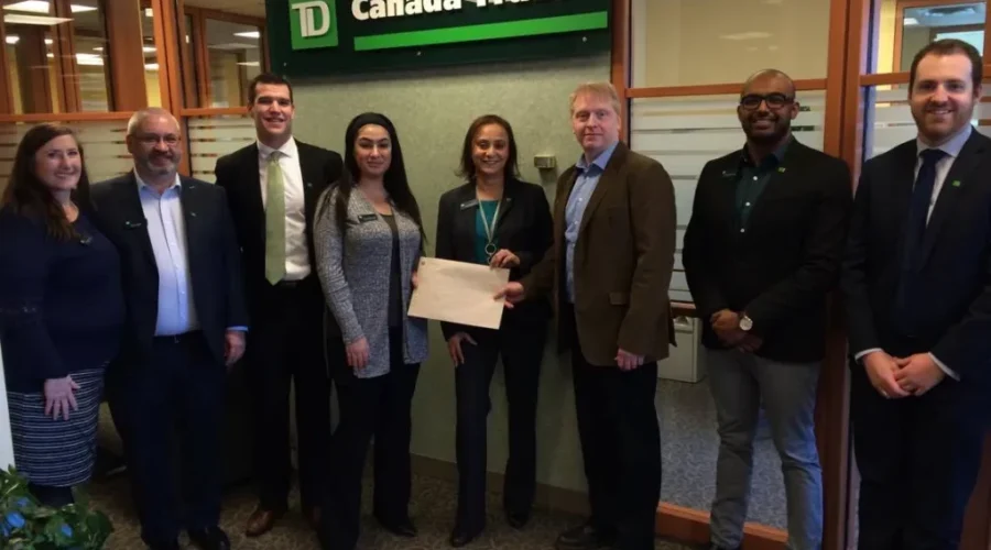 TD Canada Trust Donates $37,500 To The Safe Harbour Youth Homeless Shelter