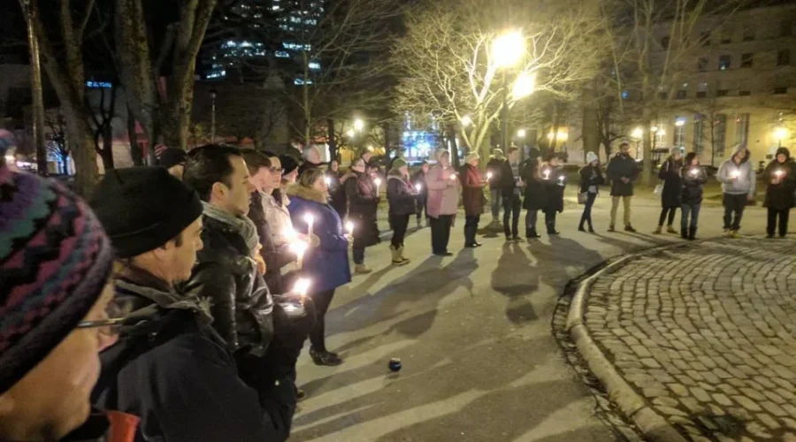 Candelight Vigil For Mosque Shooting Victims Held In Saint John