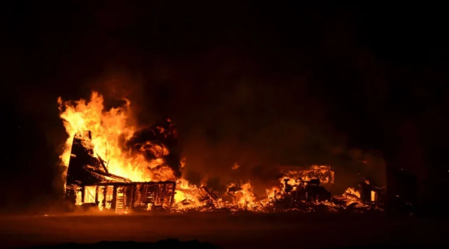 Fire Destroys A Belleisle Wedding Venue