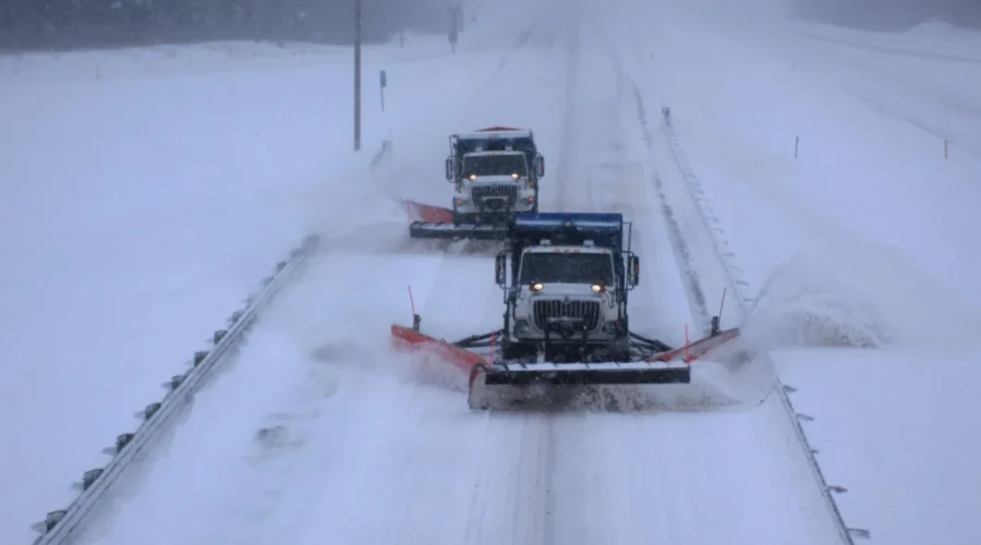 Highway Plows Are Supposed To Go Slow