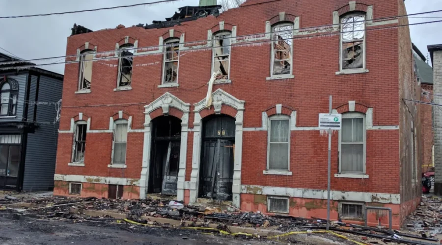 UPDATED: Duke Street Building Gutted By Fire To Be Torn Down