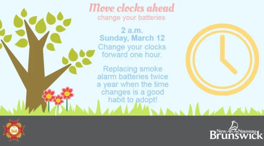 As We Spring Forward, Don’t Forget To Change Batteries In Smoke Alarms