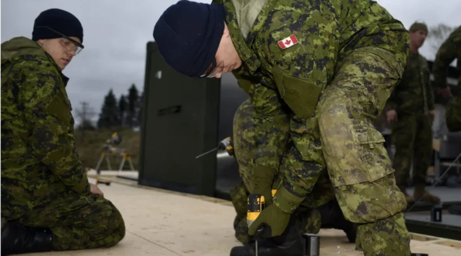 50 Canadian Army Engineers Deploy To Latvia For NATO’s Operation Reassurance