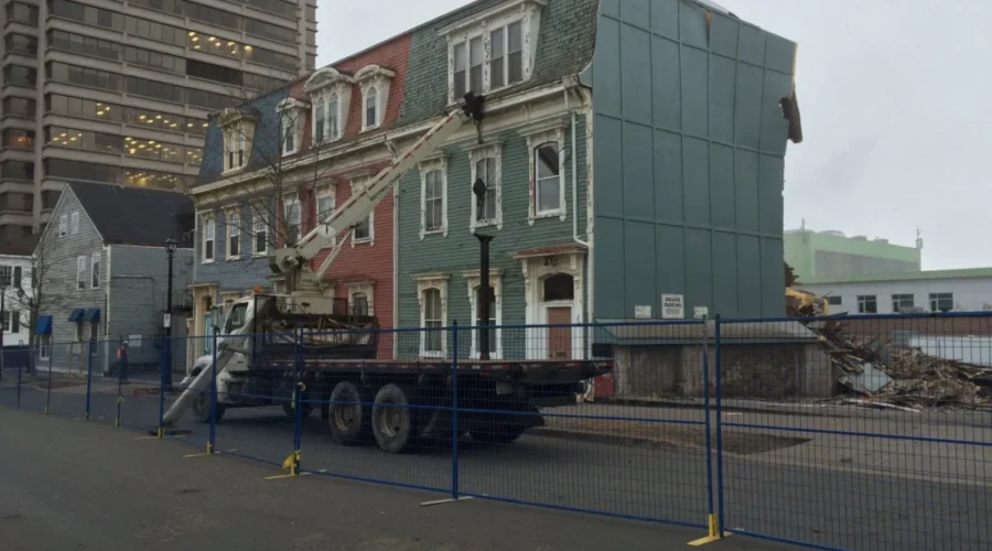 VIDEO: Demolition of Jellybean Buildings Underway