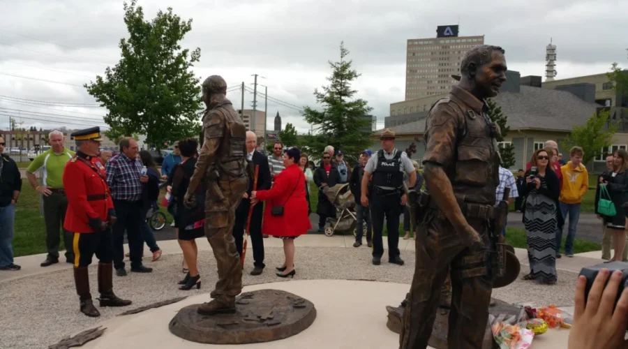 Three Fathers Run A Memorial To RCMP Officers Killed On June 4th, 2014