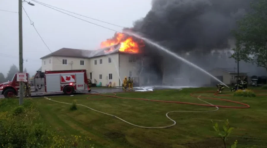 Three Fire Departments Battle Blaze For Over 8 Hours