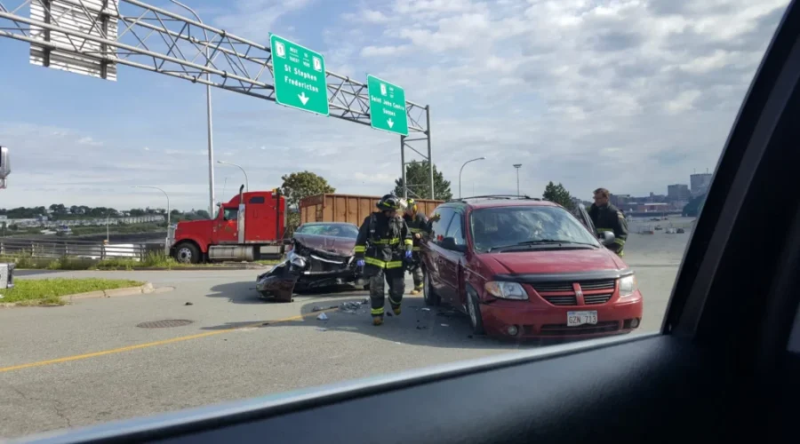 Collision On West Side