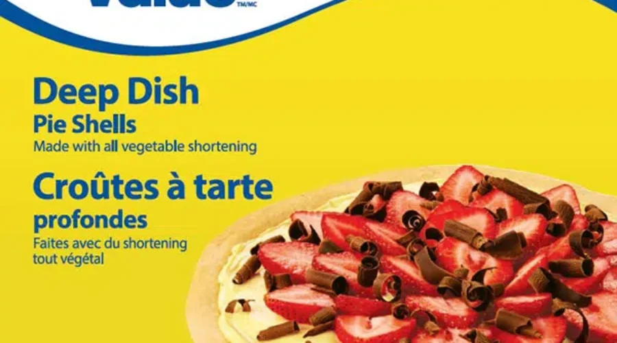 CFIA Issues National Recall For Great Value and No Name Pie And Tart Shells